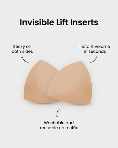 Invisible Lift Double-Sided Adhesive Inserts