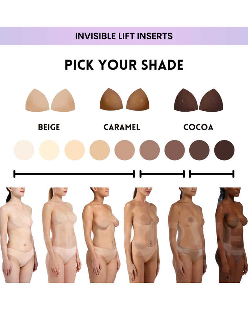 Invisible Lift Double-Sided Adhesive Inserts