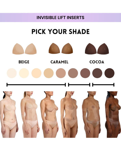 Invisible Lift Double-Sided Adhesive Inserts