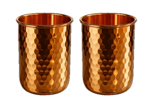 2x Himalayan Pure Copper Tumbler