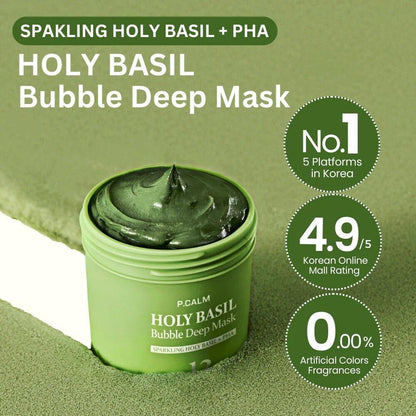 Basil Bubble Deep Mask
