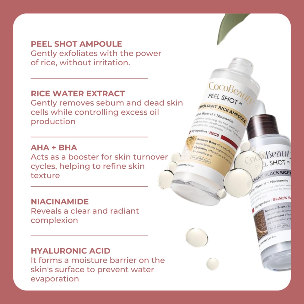 Peel Shot Glow Rice Ampoule