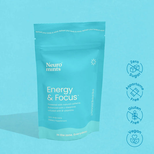Energy Caffeine Mints (90 Pieces)