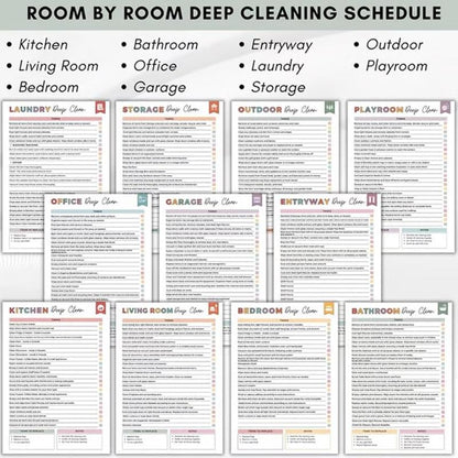ADHD Cleaning Planner