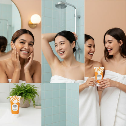 Orange Whitening Exfoliating Gel