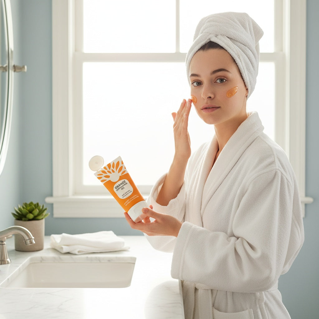 Orange Whitening Exfoliating Gel