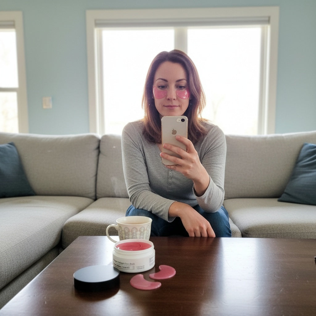 Peptide Collagen Hydrogel Eye Patches